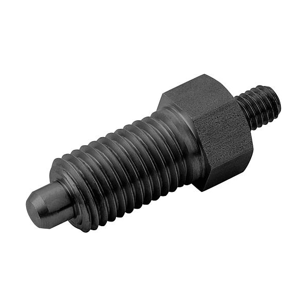 Indexing Plungers threaded pin, Style E, metric